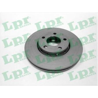 Jeu de 2 disques de frein avant LPR OEM 4A0615301D