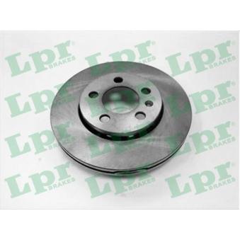 Jeu de 2 disques de frein avant LPR A1461V pour ROVER 75 1.6 FSI - 110cv