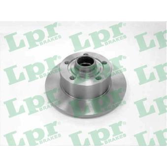 Jeu de 2 disques de frein arrière LPR OEM 8D0615301B