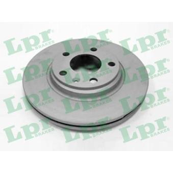 Jeu de 2 disques de frein avant LPR OEM 8E0615301D