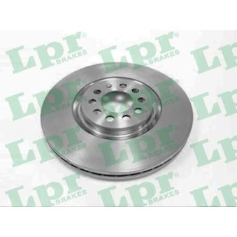 Jeu de 2 disques de frein avant LPR OEM 8L0615301