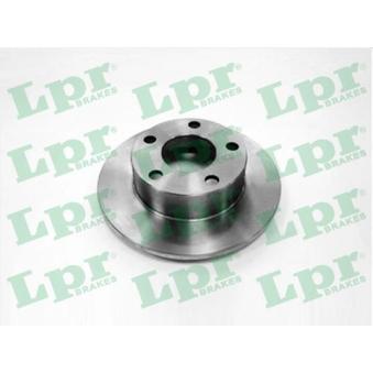 Jeu de 2 disques de frein arrière LPR OEM 4B0615601