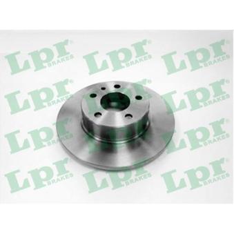 Jeu de 2 disques de frein arrière LPR A2163P pour DODGE AVENGER 1.9 JTD - 110cv