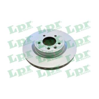 Jeu de 2 disques de frein arrière LPR OEM LR084067 Jeu de 2 disques de frein arrière LPR OEM LR084067