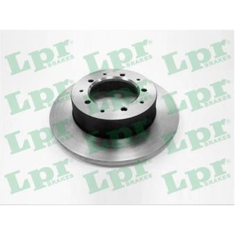 Jeu de 2 disques de frein arrière LPR OEM 571912