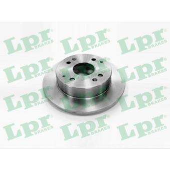 Jeu de 2 disques de frein arrière LPR A4211P pour HONDA ACCORD 2.0 16V - 110cv