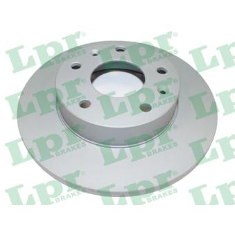 Jeu de 2 disques de frein avant LPR OEM SDB100830