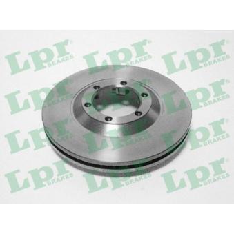 Jeu de 2 disques de frein avant LPR OEM 8980062590