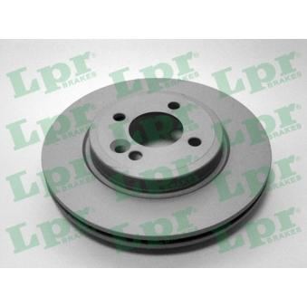 Jeu de 2 disques de frein avant LPR OEM 34111502891