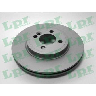 Jeu de 2 disques de frein avant LPR OEM 34116774985