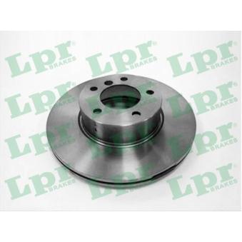 Jeu de 2 disques de frein avant LPR B2049V pour BMW Série 3 320 d - 184cv