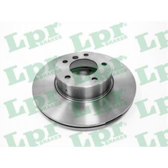 Jeu de 2 disques de frein avant LPR OEM 34116855006