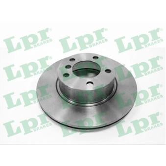 Jeu de 2 disques de frein avant LPR B2057V pour ALFA ROMEO 90 320 i Efficient Dynamics - 170cv