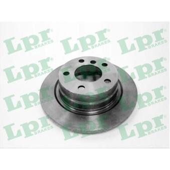 Jeu de 2 disques de frein arrière LPR [B2058P]