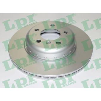 Jeu de 2 disques de frein avant LPR OEM 34116794429