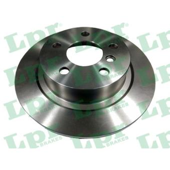 Jeu de 2 disques de frein arrière LPR [B2078P]