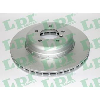 Jeu de 2 disques de frein avant LPR OEM 34116763824