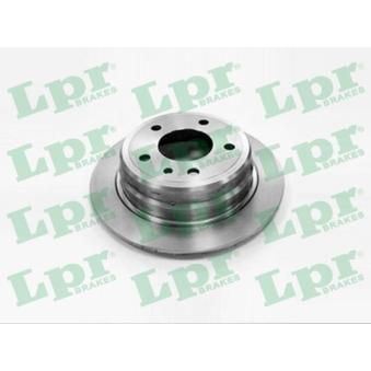Jeu de 2 disques de frein arrière LPR B2111P