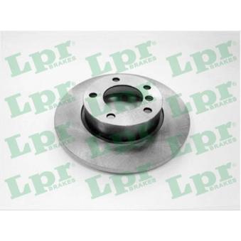 Jeu de 2 disques de frein avant LPR OEM 34111160673