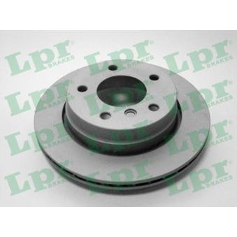 Jeu de 2 disques de frein arrière LPR OEM 34211165211