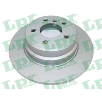 Jeu de 2 disques de frein arrière LPR OEM 34216859678