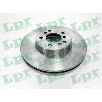 Jeu de 2 disques de frein avant LPR B2521V pour OPEL CORSA 3.0i - 231cv