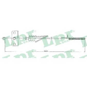 Tirette à câble, frein de stationnement LPR [C0190B]