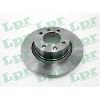 Jeu de 2 disques de frein arrière LPR [C1002P]