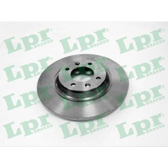 Jeu de 2 disques de frein arrière LPR C1016P pour BMW Série 1 2.0 BlueHDi 180 - 180cv