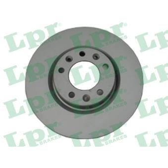 Jeu de 2 disques de frein avant LPR OEM 9675223380