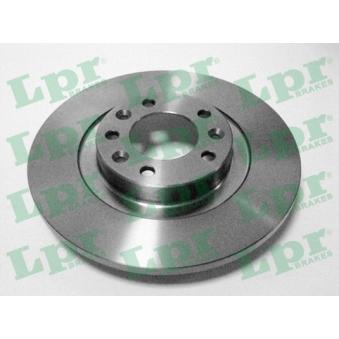Jeu de 2 disques de frein arrière LPR [C1023P]