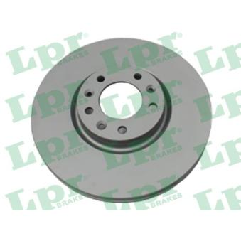 Jeu de 2 disques de frein avant LPR C1027VR