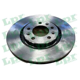 Jeu de 2 disques de frein arrière LPR [C1029V]
