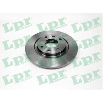 Jeu de 2 disques de frein avant LPR C1331P pour PEUGEOT 807 1.2 THP 110 - 110cv