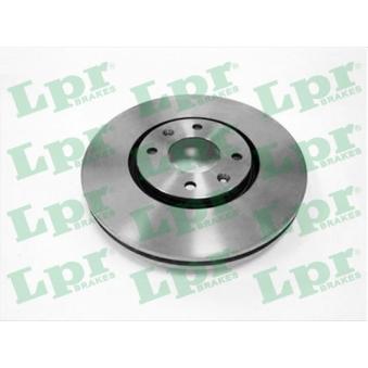 Jeu de 2 disques de frein avant LPR C1361V pour CITROEN C5 3.0 V6 - 207cv