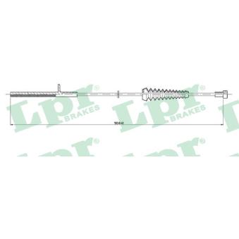 Tirette à câble, frein de stationnement LPR C1610B