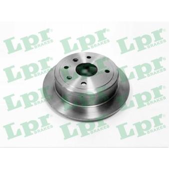 Jeu de 2 disques de frein arrière LPR OEM 24535045