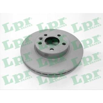 Jeu de 2 disques de frein avant LPR F1004V pour RENAULT KANGOO 1.9 TDI - 110cv