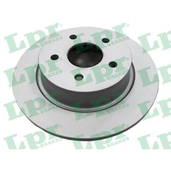 Jeu de 2 disques de frein arrière LPR OEM AV612A315BA