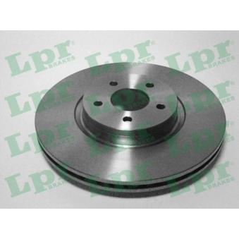 Jeu de 2 disques de frein avant LPR [F1039V]