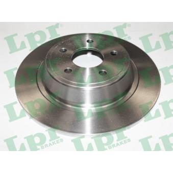Jeu de 2 disques de frein arrière LPR OEM 5322977