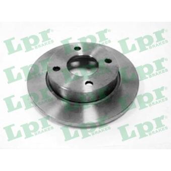 Jeu de 2 disques de frein avant LPR F1531P pour AUDI Q5 1.25 - 75cv