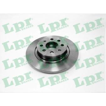 Jeu de 2 disques de frein arrière LPR F2002P pour BMW X7 1.4 - 77cv