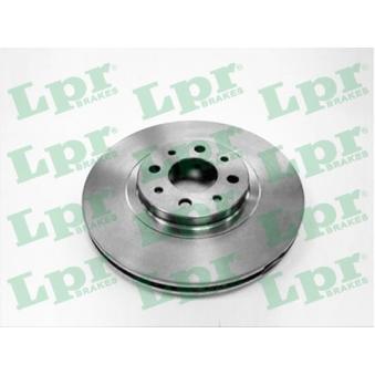 Jeu de 2 disques de frein avant LPR F2003V pour LANCIA DELTA 1.4 - 150cv