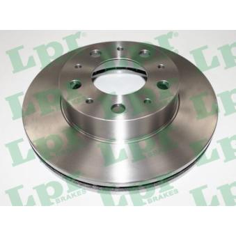 Jeu de 2 disques de frein avant LPR OEM 51957510