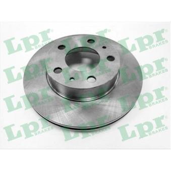 Jeu de 2 disques de frein avant LPR [F2181V]