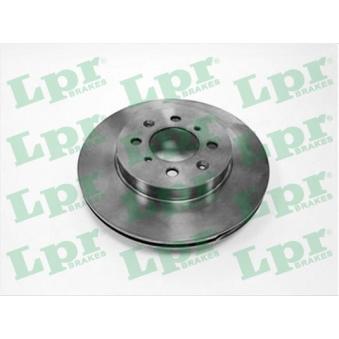 Jeu de 2 disques de frein avant LPR H1271V pour AUDI COUPE 1.8 16V - 146cv