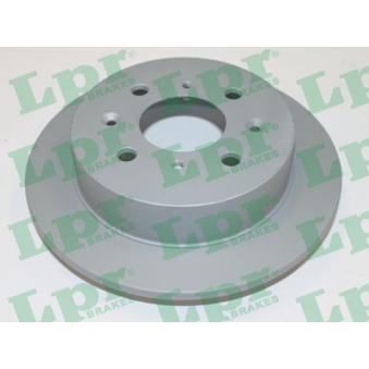 Jeu de 2 disques de frein arrière LPR OEM 42510SR3J00HS