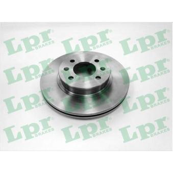 Jeu de 2 disques de frein avant LPR H2001V pour FORD TRANSIT 1.3 - 82cv