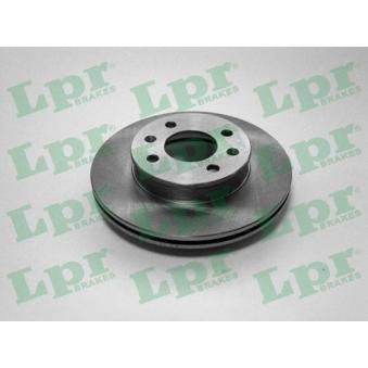 Jeu de 2 disques de frein avant LPR H2012V pour FORD TRANSIT 1.3 - 82cv